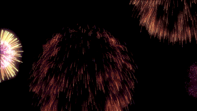 Gif animé feux d'artifices 121